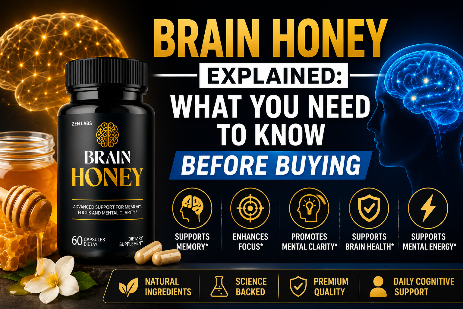 Brain Honey Explained: What You Need to Know Before Buying